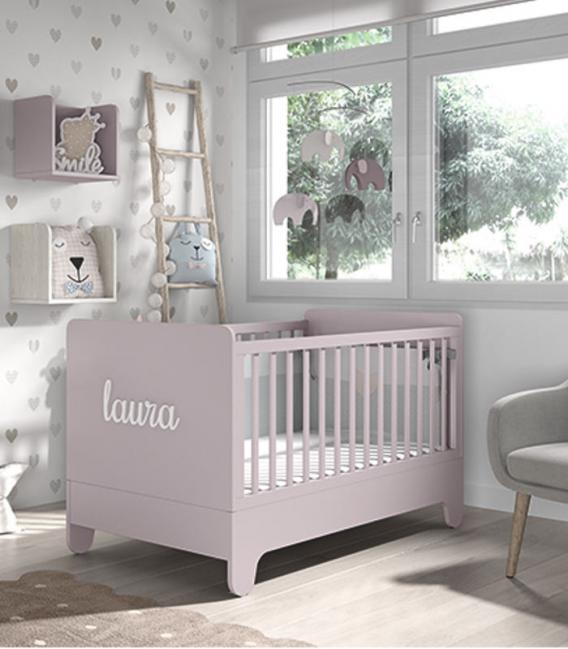 Cuna lacada Soft – Habitaciones de bebé de Muebles ROS